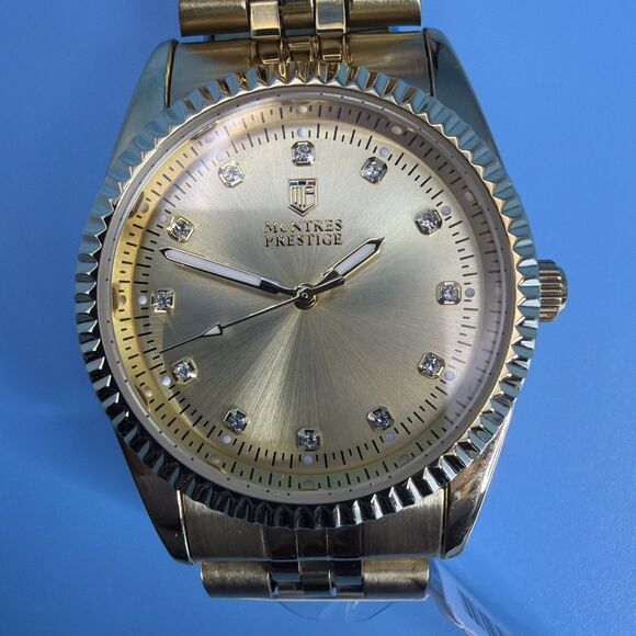 Montres Prestige X Invicta Men's Watch - 38mm, Gold NEW MPW-0269 - Picture 8 of 10